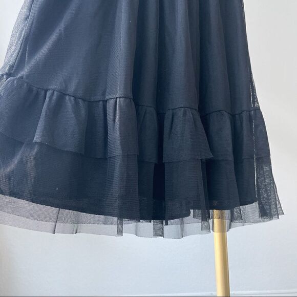 NWT Target Tulle Lace Black Dress Small - Picture 4 of 10